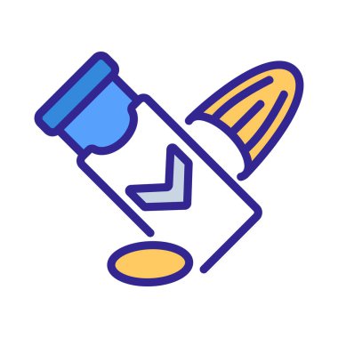 El rendelenmiş sebze ikonu vektörü. El rendelenmiş sebze tabelası. renk sembolü çizimi