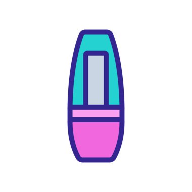 baharat ezici ikon vektörü. Baharat ezici işareti. renk sembolü çizimi