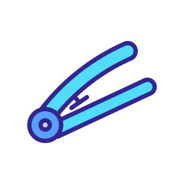 Kaldıraç ikon vektörlü sarımsaklı helikopter. Levhası olan sarımsaklı bir helikopter. renk sembolü çizimi