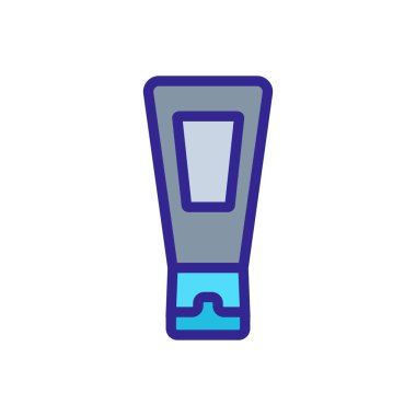 Nemlendirici el kremi ikonu vektörü. Nemlendirici el kremi işareti. renk sembolü çizimi