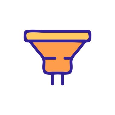 Yönlendirilmiş baz ikonu vektörü. Yol gösterici tabela. renk sembolü çizimi