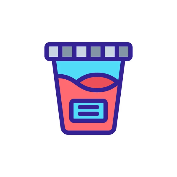 Test urine icon vector. test urine sign. color symbol illustration — Stock Illustration Test Urine Icon Vector Test Urine Sign Color Symbol Illustration Stock Vector