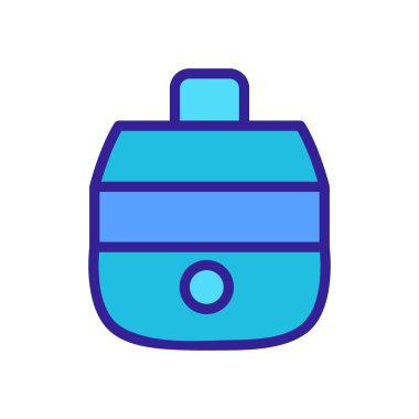 Oda aydınlatma aygıtı ikon vektörü. Oda aydınlatma cihazı işareti. renk sembolü çizimi