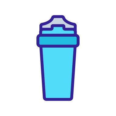 Normal spor karıştırıcı ikon vektörü. Sıradan bir spor burcu. renk sembolü çizimi