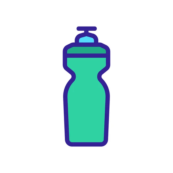 Wektor Ikony Zakrętki Butelki Znak Zakrętki Butelki Kolorowy Symbol Ilustracji — Wektor stockowy