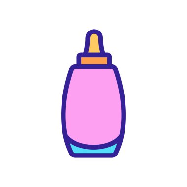 Aroma sıvısı ikon vektörü. Aroma sıvısı işareti. renk sembolü çizimi