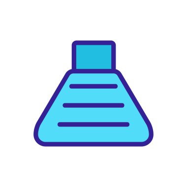 Taşıyıcı bölüm simge vektörü. Taşıyıcı bölüm işareti. renk sembolü çizimi