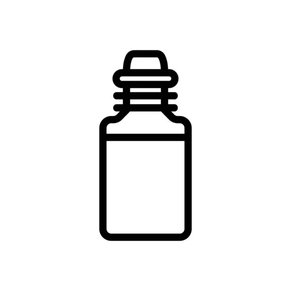 Draaikolk Dop Fles Pictogram Vector Draaidop Flessenbord Geïsoleerde Contoursymbool Illustratie — Stockvector