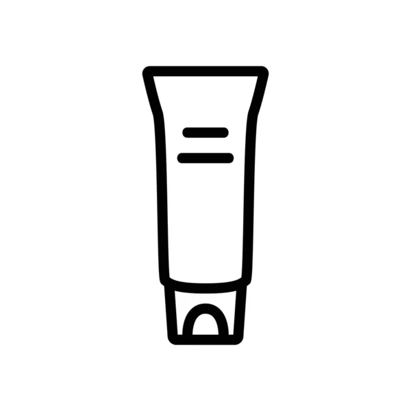 Duft Handcreme Symbol Vektor Duft Handcreme Zeichen Isolierte Kontursymboldarstellung — Stockvektor