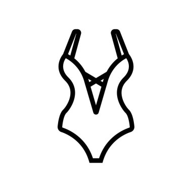 Bir çeşit mayo ikon vektörünü daldırır. Bir çeşit dalış tabelası. izole edilmiş sınır sembolü çizimi