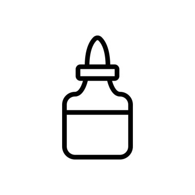 Yağ kavanozu ve dışa dönük ikon vektörü. Bir kavanoz yağ ve çıkış işareti. izole edilmiş sınır sembolü çizimi