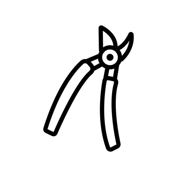 Garden pruner icon vector. garden pruner sign. isolated contour symbol illustration — Stock Illustration Garden Pruner Icon Vector Garden Pruner Sign Isolated Contour Symbol Stock Vector