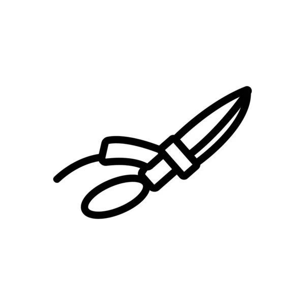 Secateurs with comfortable handle icon vector. secateurs with comfortable handle sign. isolated contour symbol illustration — Stock Illustration Secateurs Comfortable Handle Icon Vector Secateurs Comfortable Handle Sign Isolated Stock Vector