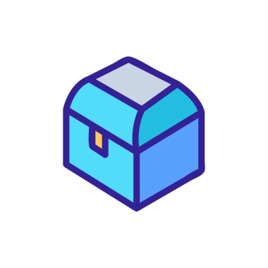 Bir sürahi altın ikon vektörü. Bir sürahi altın işareti. renk sembolü çizimi