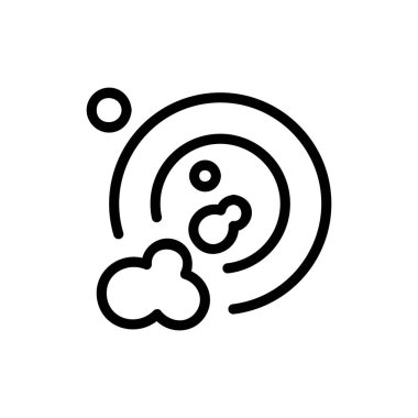 Sabunlu köpük ikon vektörlü tabak. Sabunlu köpük tabakta. izole edilmiş sınır sembolü çizimi