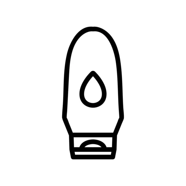 Wektor Ikony Erotycznego Smaru Erotyczny Znak Smaru Odizolowany Symbol Konturu — Wektor stockowy