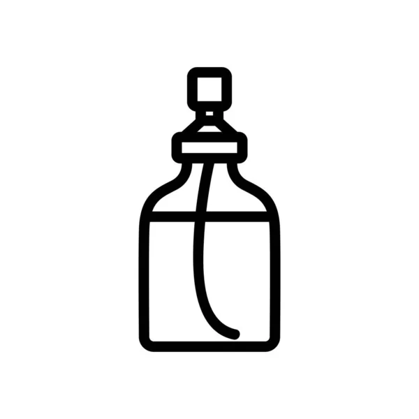 Jar Dispenser Icon Vector Jar Dispenser Sign Isolated Contour Symbol — Stock Vector