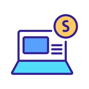 ücretsiz video oyunu simgesi vektörü değil. Bedava video oyunu işareti değil. renk sembolü çizimi