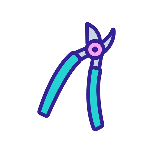 Garden pruner icon vector. garden pruner sign. color symbol illustration — Stock Illustration Garden Pruner Icon Vector Garden Pruner Sign Color Symbol Illustration Stock Illustration