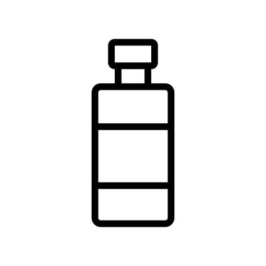 Simge vektörünü temizledikten sonra gargara. Temizlik işaretinden sonra gargara. izole edilmiş sınır sembolü çizimi