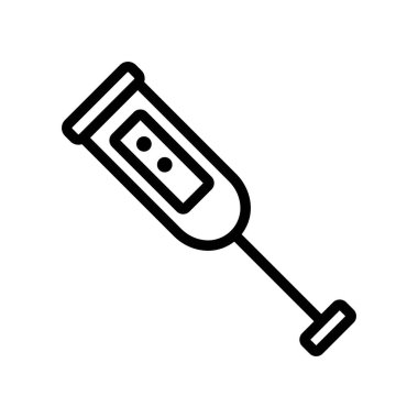 İşlevsel elektrikli taç ikon vektörü. İşlevhada elektrikli taç var. izole edilmiş sınır sembolü çizimi