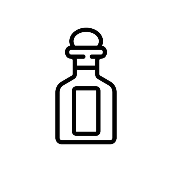 Jar Oils Liquid Icon Vector Jar Oils Liquid Sign Isolated — Stock Vector