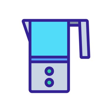 Otonom cappuccinators ikon vektörü. Otonom cappuccinators imzası. renk sembolü çizimi