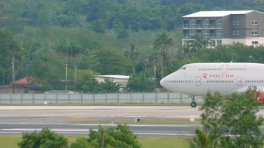 Rossiya Airlines Boeing 747 Havaalanı taksi sürücüleri