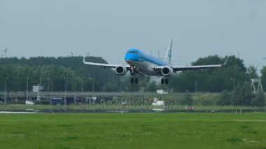 KLM, Amsterdam gelen Embraer