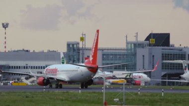 Corendon Havayolları Boeing 737 önce hareket