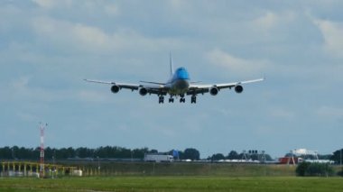Boeing 747 Klm hava yolları iniş