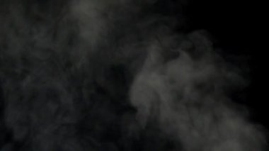 Soyut beyaz duman görüntüsü