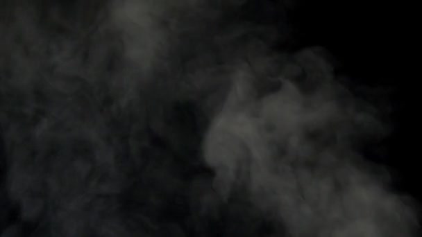 Abstract white smoke footage — Stock Video