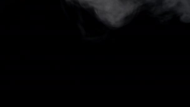 上方飘扬的烟雾 — 图库视频影像