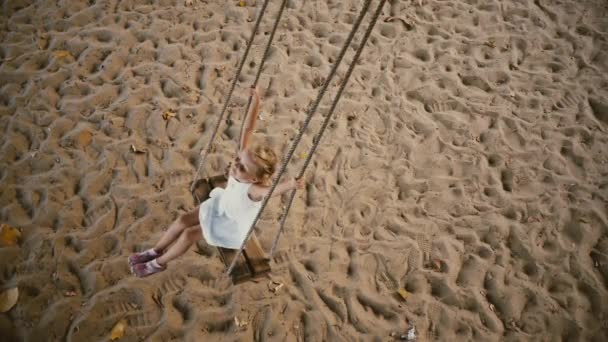 Swing tropical à la plage — Video