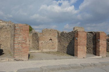 Pompei harabelerine yakın çekim