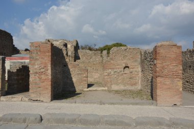 Pompei harabelerine yakın çekim
