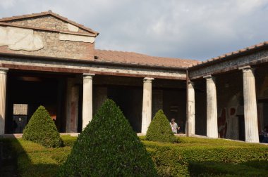 Pompei harabelerine yakın çekim