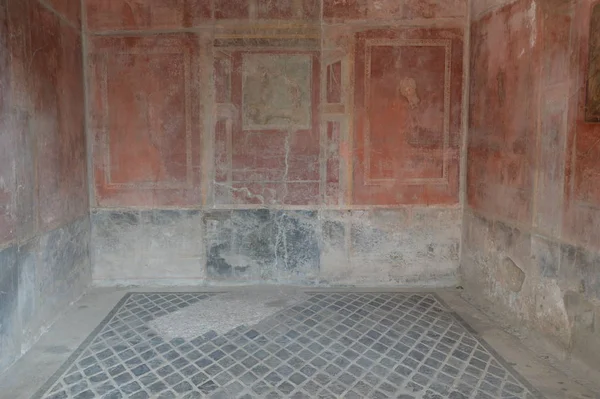 Zbliżenie Ruiny Pompejów — Zdjęcie stockowe