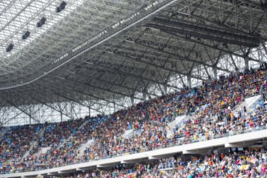Bir spor olayı Stadyumu'nda standları.