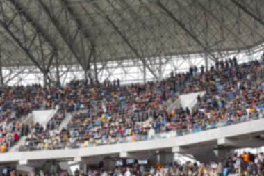 Bir spor olayı Stadyumu'nda standları.