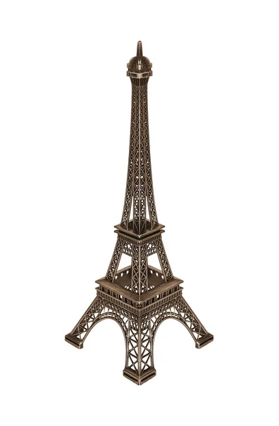 Eiffel tower isolated. — Stock Photo, Image