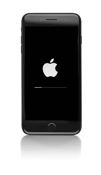 Neues schwarzes iPhone 7 plus. — Stockfoto