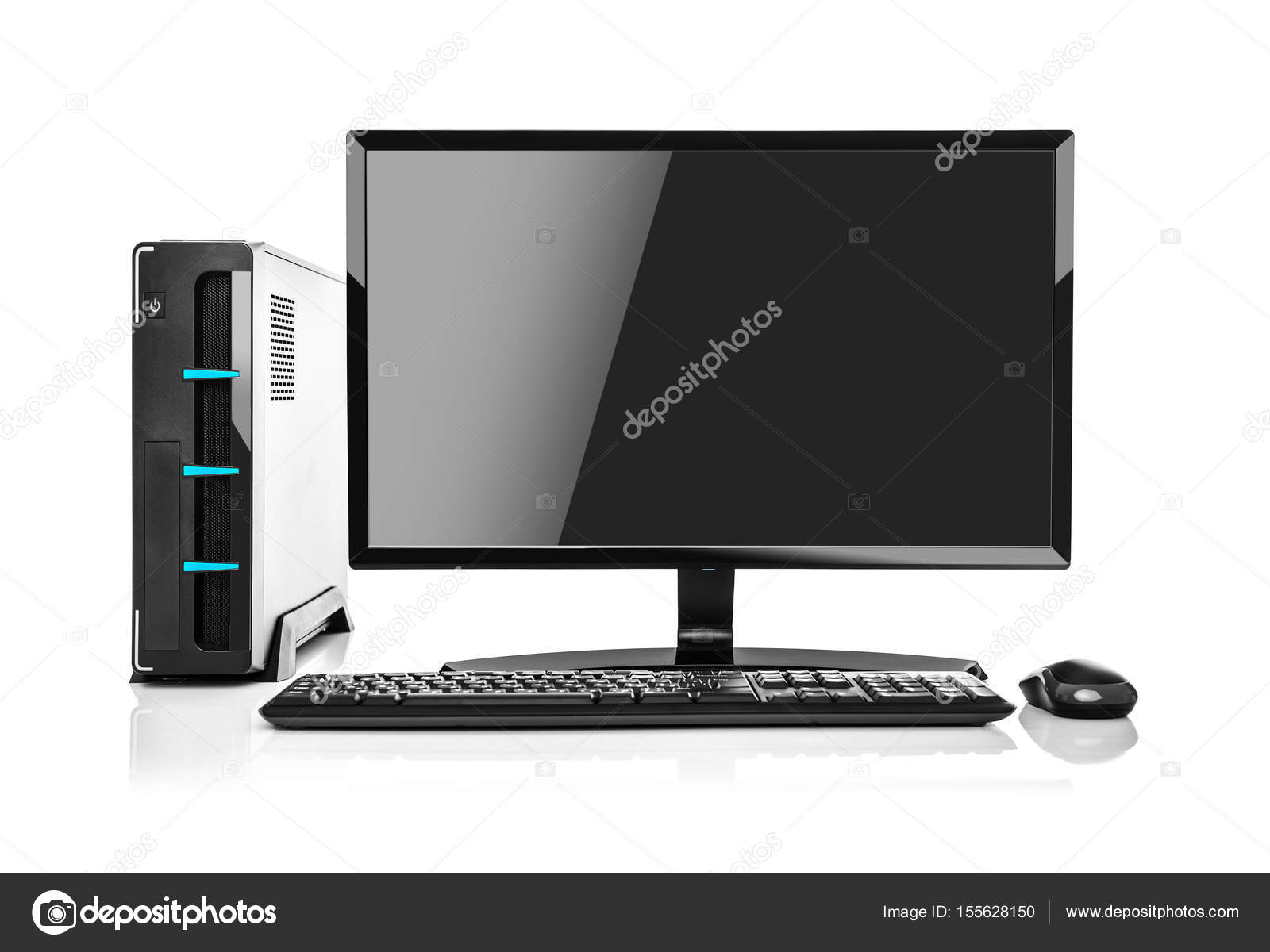 Modern PC computer isolated. Stock Photo ©believeinme 155628150