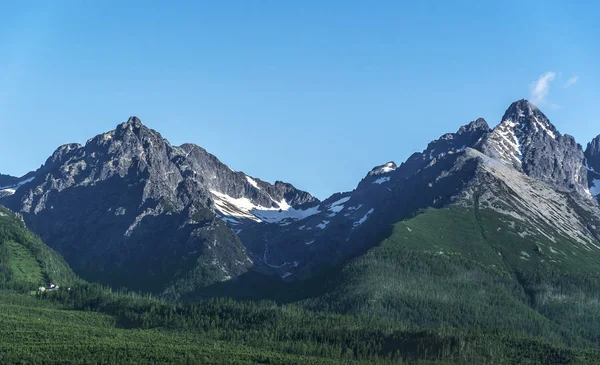 Tatrabergen landskap. — Stockfoto