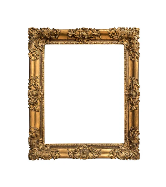 Antik goldener Rahmen. — Stockfoto