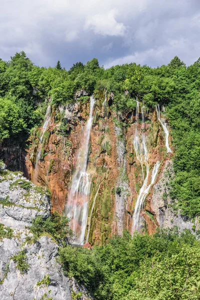 Parco nazionale Laghi di Plitvice. Croazia . — Foto Stock