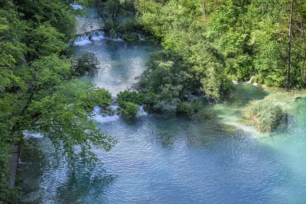 Parque Nacional Lagos Plitvice. Croácia . — Fotografia de Stock