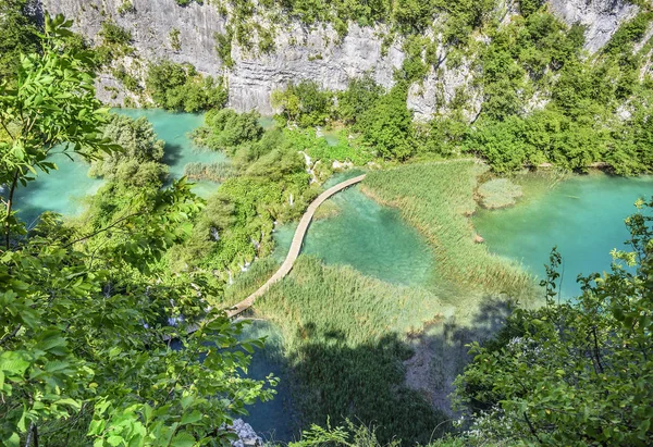 Parque Nacional Lagos Plitvice. Croácia . — Fotografia de Stock