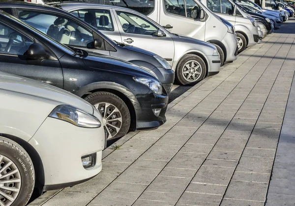 Cars in the parking. — Stock Photo, Image